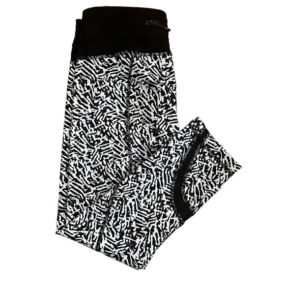 Lululemon Women's Pace Pusher Crop Leggings SZ 4 - Picture 2 of 16